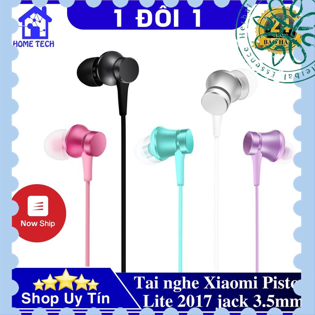Tai Nghe Nhét Tai Xiaomi Piston Lite 2017 jack 3.5mm có mic vỏ nhôm nguyên khối