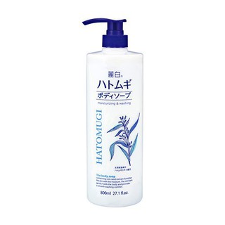 Sữa Tắm Trắng Da Giữ Ẩm Hatomugi 800ml