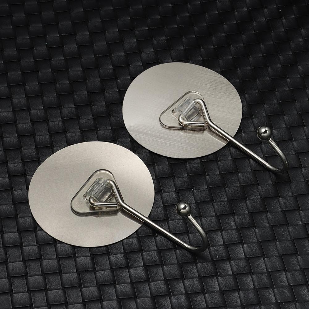 Set 1 / 5 Móc Treo Đồ Dán Tường Kích Thước Lớn Tiện Dụng Cho Phòng Tắm / Nhà Bếp