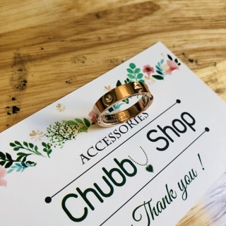 Nhẫn Car tier Love Đính Đá
