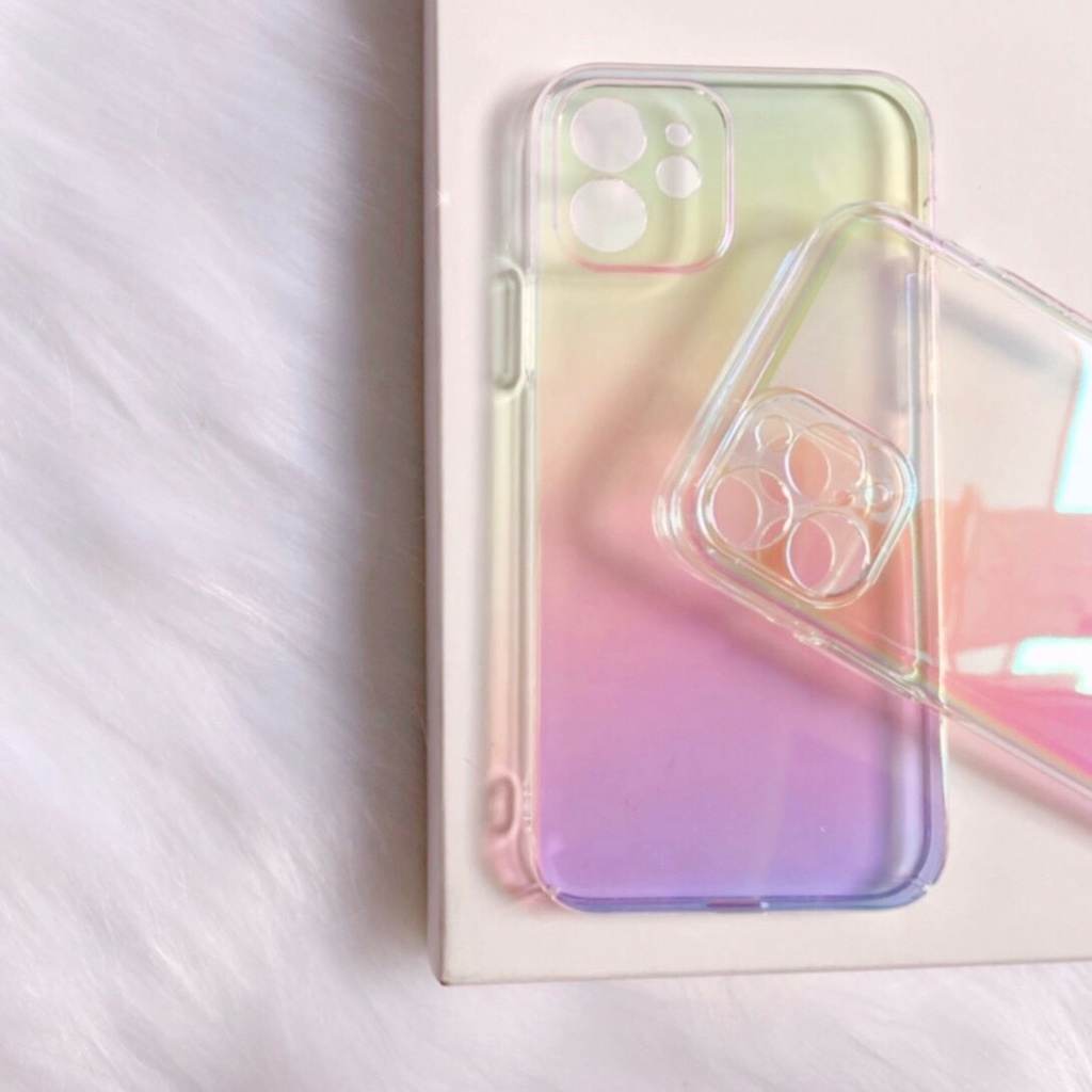Ốp lưng điện thoại Ai phon ánh cầu vồng siêu đẹp