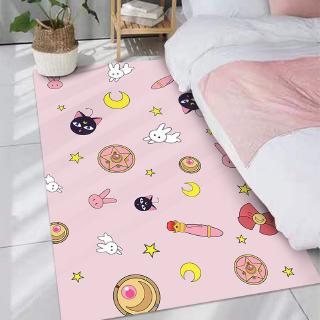 Thảm Trải Sàn Phòng Ngủ Kiểu Công Chúa Dễ Thương Cho Bé Gái