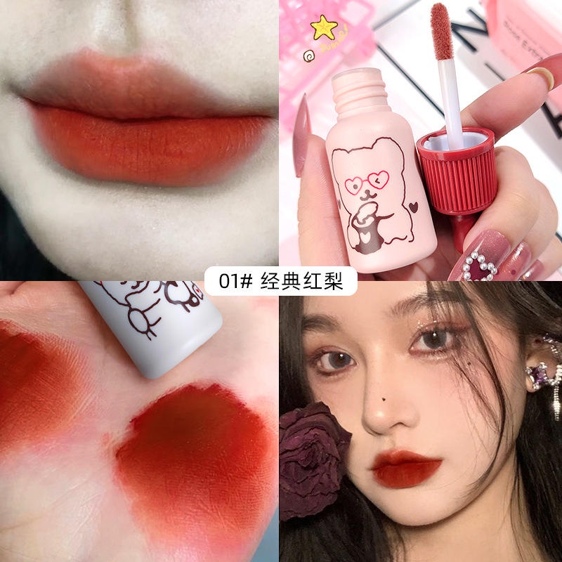 Son Môi Chống Thấm Nước Lâu Trôi Với Nhiều Tông Màu Hợp Thời Trang Tùy Chọn