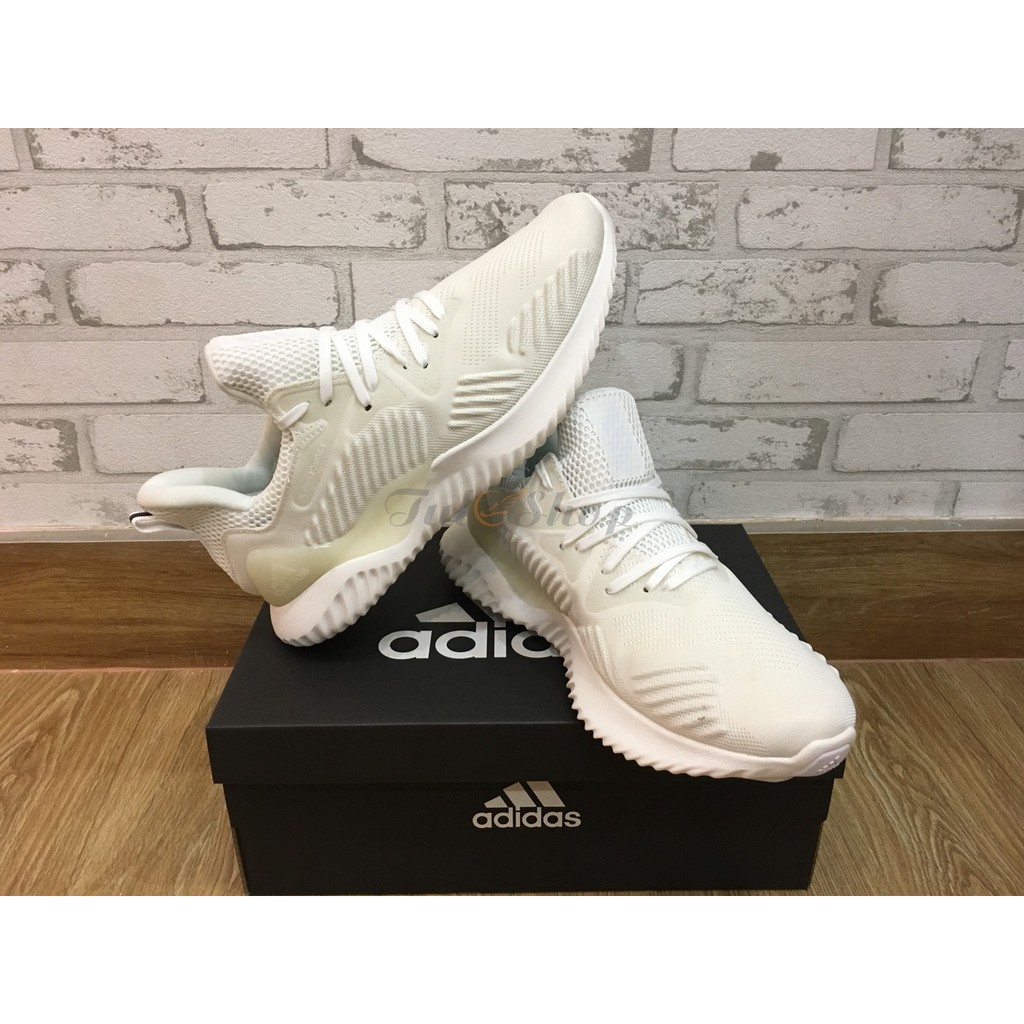 Giày Sneaker🎁Freeship🎁 alphabounce beyond White - Full Trắng ✅