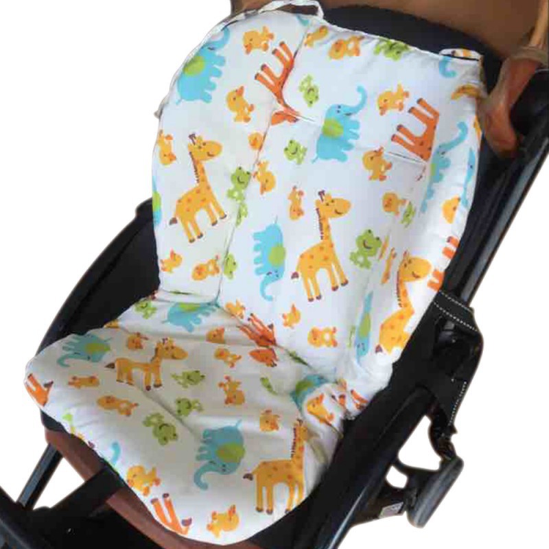 Đệm Ngồi Xe Đẩy Em Bé Chất Liệu Dày Dặn Mềm Mại Tiện Dụng