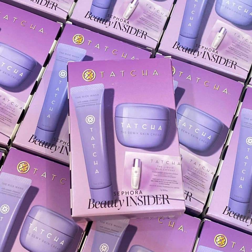 [Liên hệ trước khi đặt] Set dưỡng da TATCHA 3 món