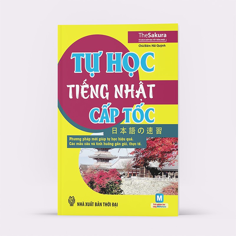 Sách - Tự Học Tiếng Nhật Cấp Tốc (Học Cùng App MCBOOKS)