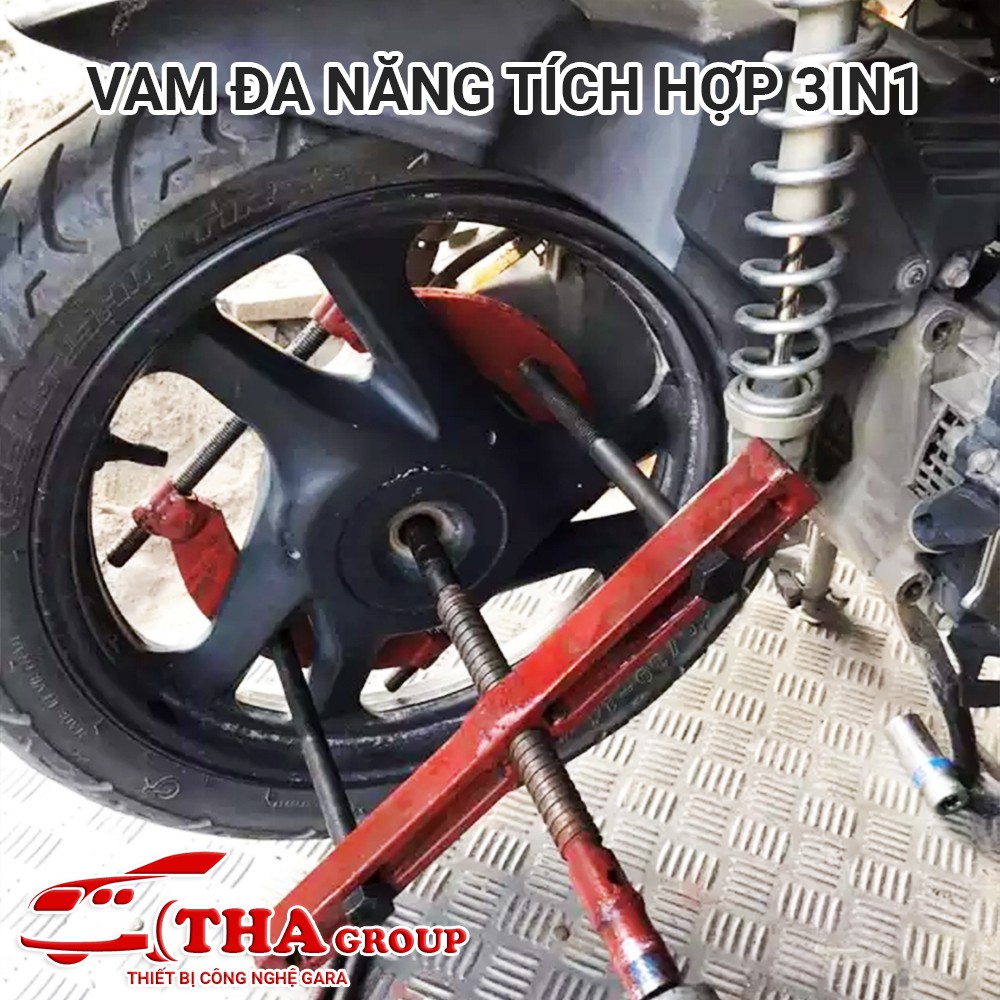 Vam Đa Năng Tích Hợp 3in1.Dụng Sửa Chữa Xe Máy