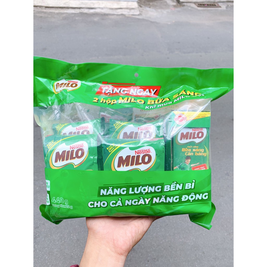 Milo Dây tặng bữa Milo Bữa Sáng Hàng Công Ty