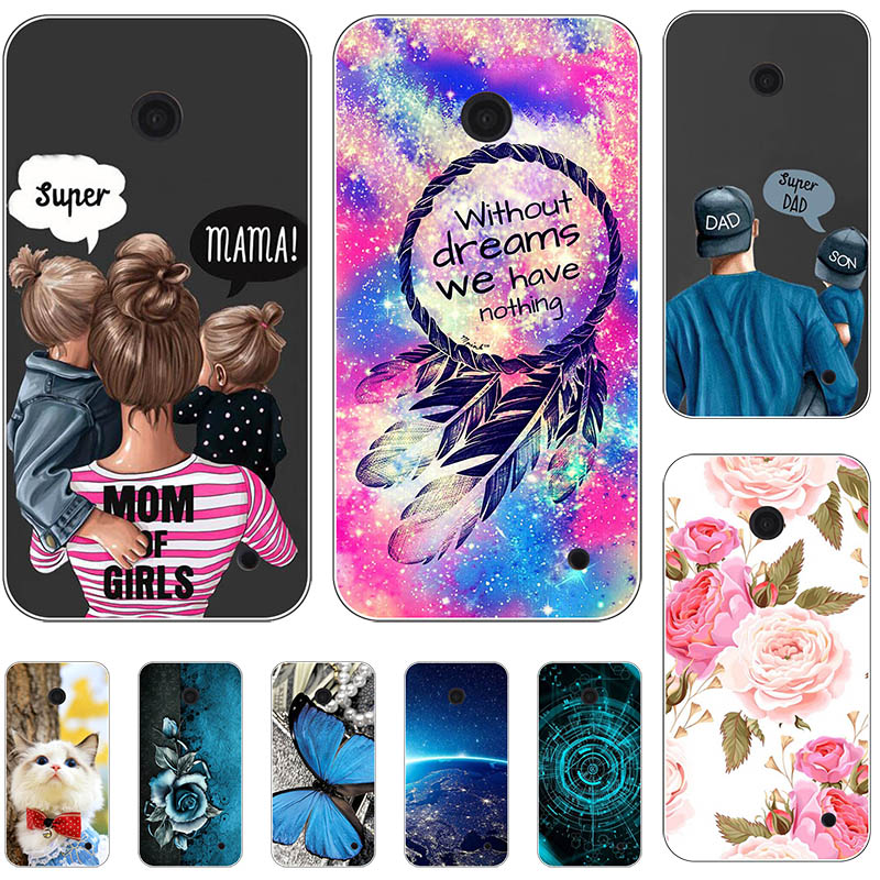 Ốp Điện Thoại Họa Tiết Hoạt Hình Naruto Đáng Yêu Cho Nokia Lumia 630 635