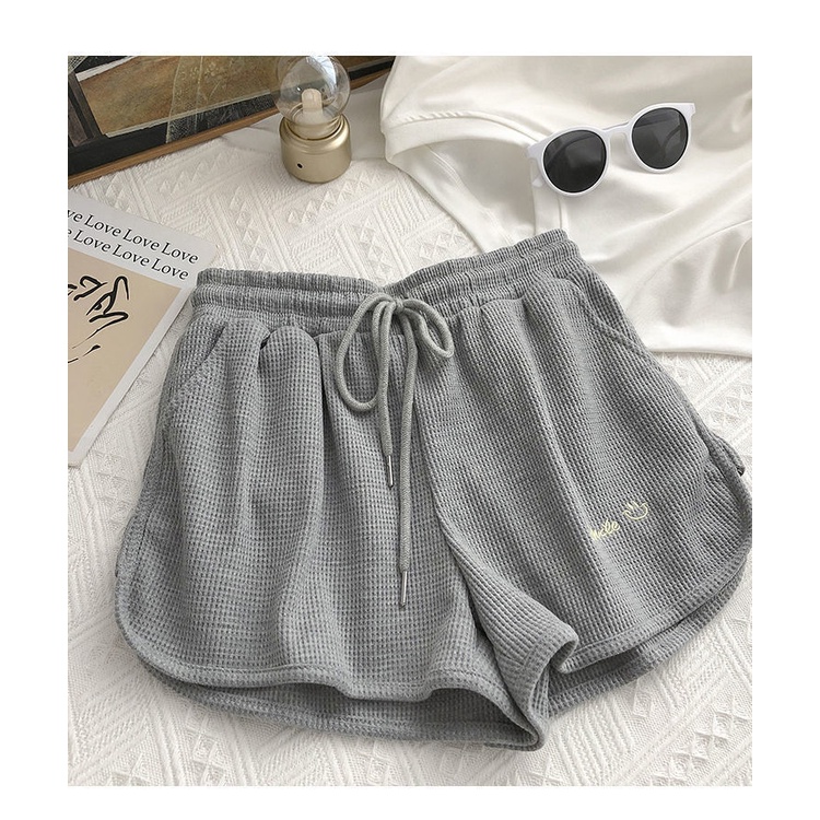 Quần Sọt Lưng Cao Thiết Kế Dáng Rộng Thoải Mái Cho Phái Nữ