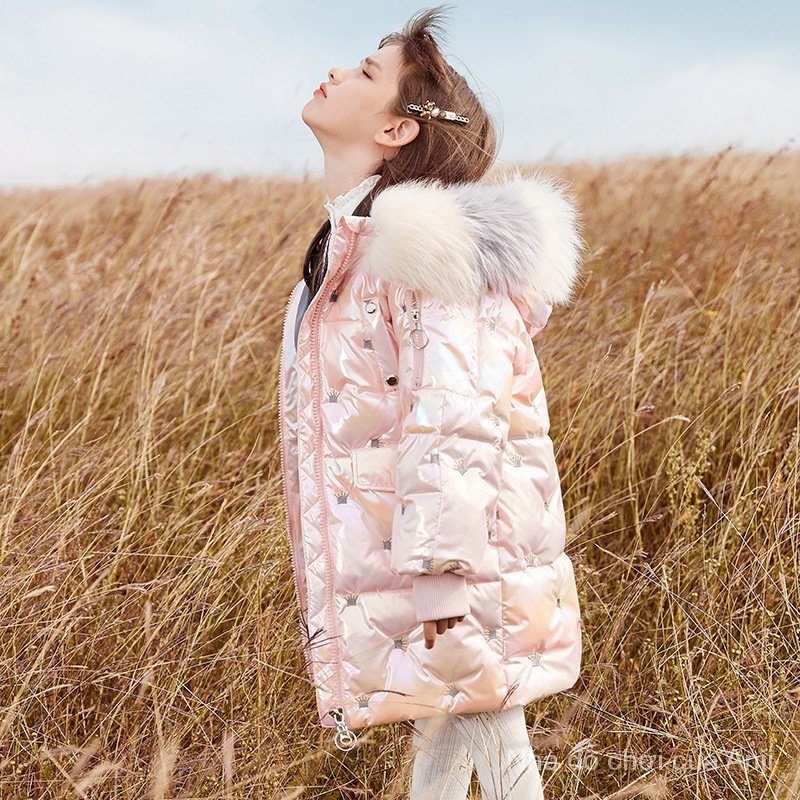 Children Girls Long Coat Thick Children For Baby Coat Winter Clothes