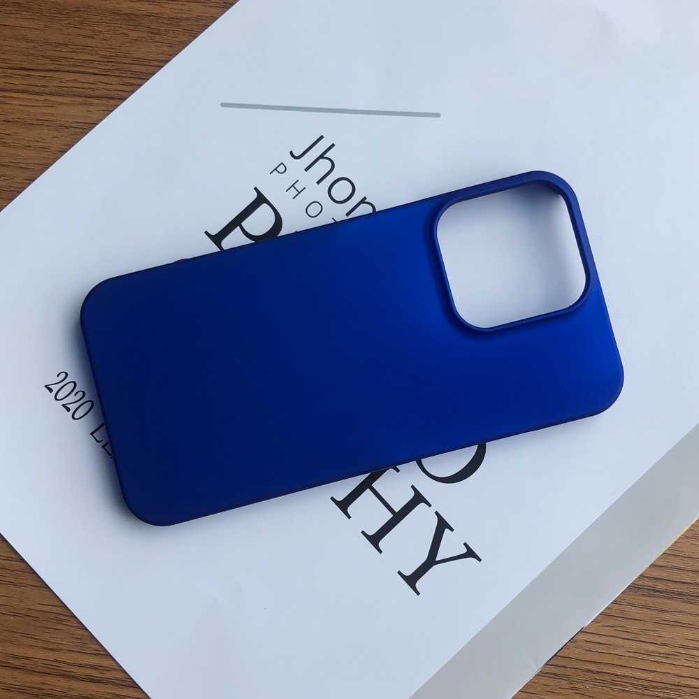 Ốp Điện Thoại PC Cứng Trong Suốt Siêu Mỏng Mặt Nhám Cho iPhone 13 Pro Max Mini