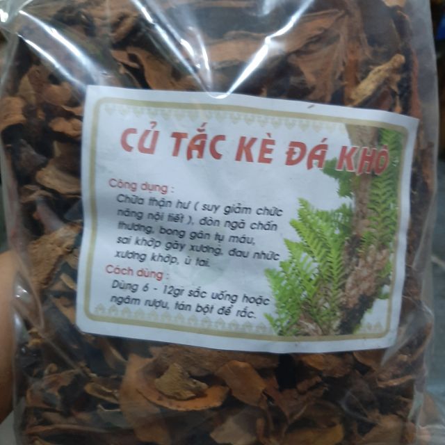 Củ tắc kè đá khô 1kg