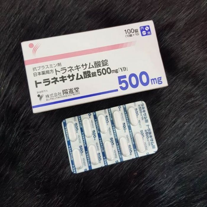 Viên uống trắng da, mờ nám Transamin 500mg [CHÍNH HÃNG] 100 viên Nhật Bản