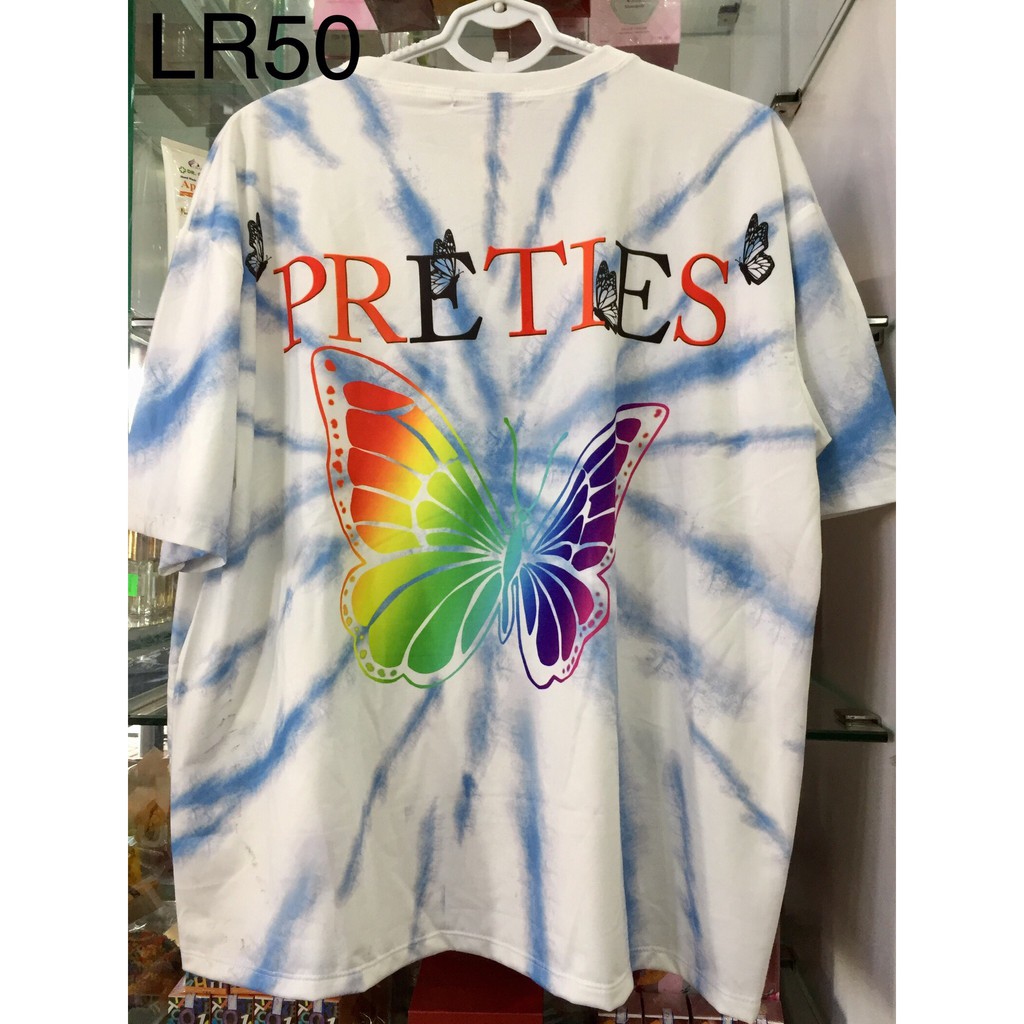 Áo thun loang màu 𝑭𝒓𝒆𝒆𝒔𝒉𝒊𝒑 Áo phông unisex LR50 vải cotton xượt poli co giãn thấm hút tốt, không xù lông