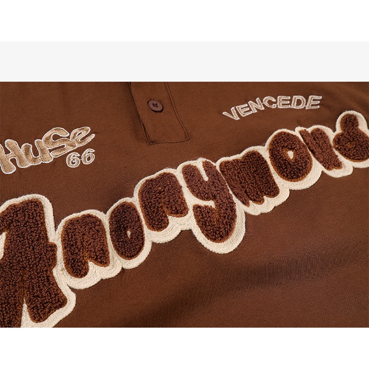 Áo thun polo ngắn tay họa tiết thêu phong cách cổ điển thời trang dành cho nữ