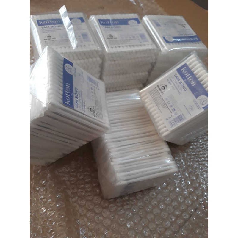 LỐC Bông ráy tai gói Bạch Tuyết- đầu bông lớn.