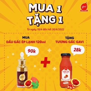 [MUA 1 TẶNG 1] Mua dầu 50ml tặng tương gấc, tăng sức đề kháng, thay thế tương ớt, uống trực tiếp, hỗ trợ thị lực.
