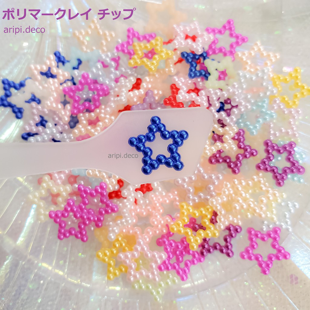 Charm trang trí ngôi sao B118/ Nguyên liệu làm Resin