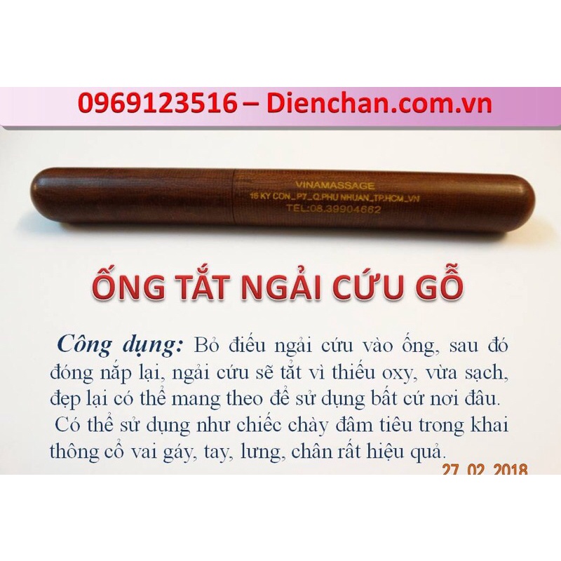 Ống tắt ngải Diện Chẩn