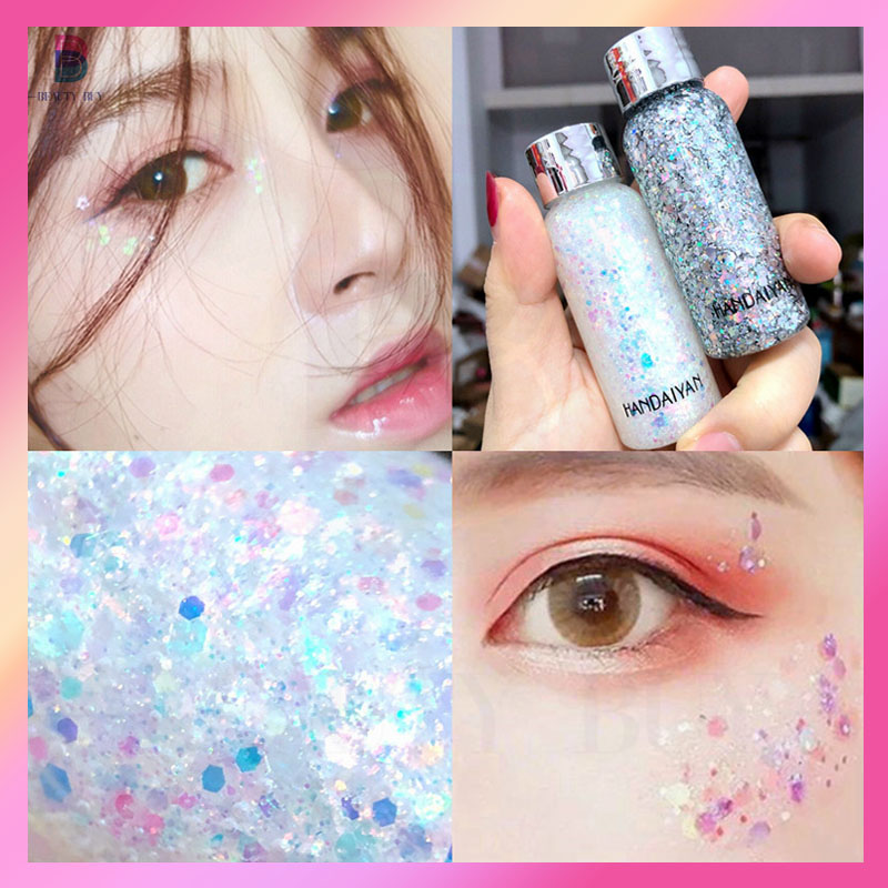 Chai kim tuyến sequins dạng gel trang điểm cho cơ thể nổi bật 6037