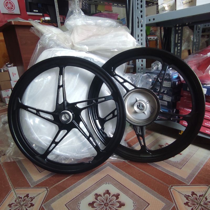 Bộ vành chính hãng Sirius Yamaha đúc đĩa, Bộ vành đúc Yamaha, Vành Yamaha, mâm đúc Yamaha