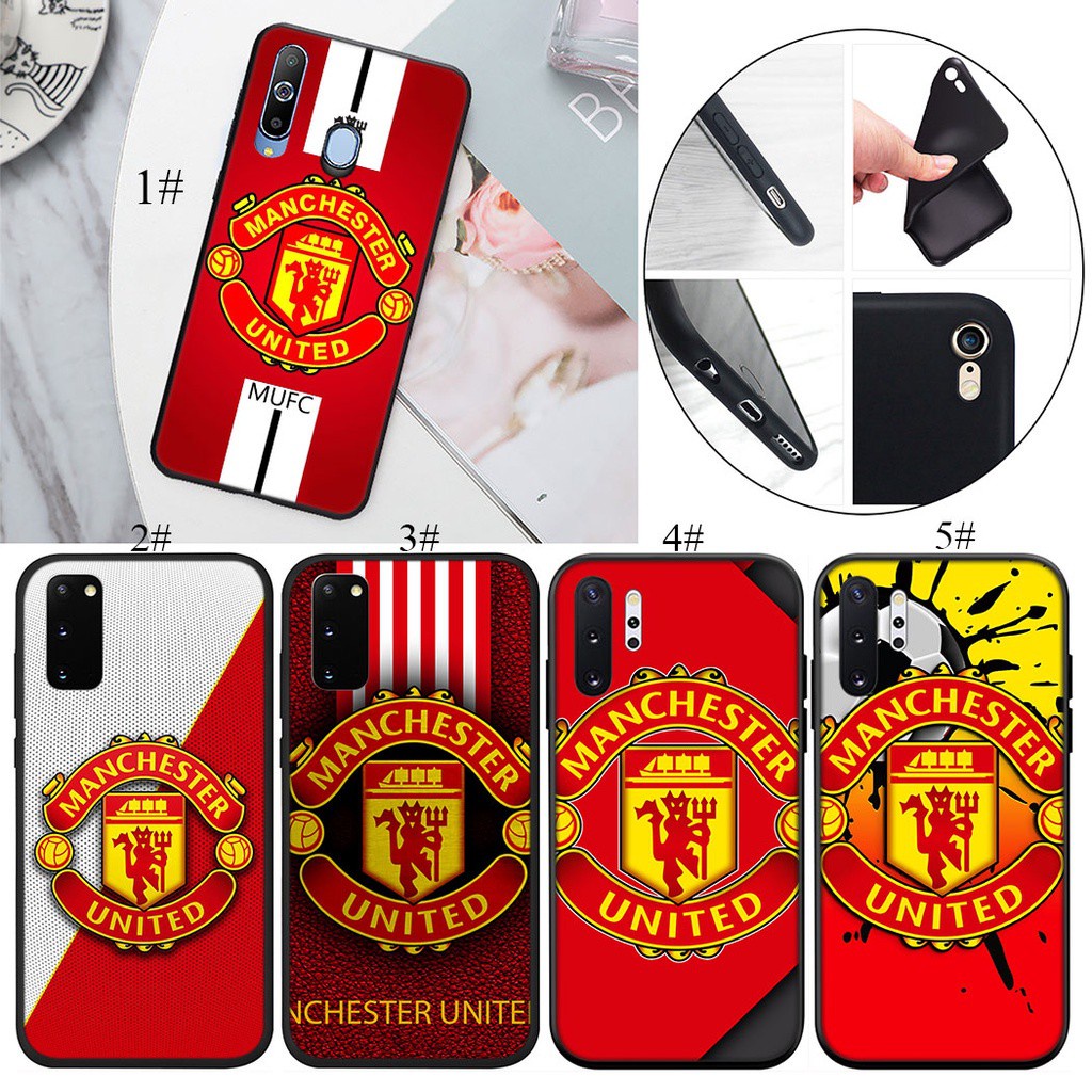 Samsung Galaxy J4 J5 J6 J730 J7 Duo Plus Prime Core Pro J8 Soft Silicone Phone Cover 91LO Manchester United LOGO