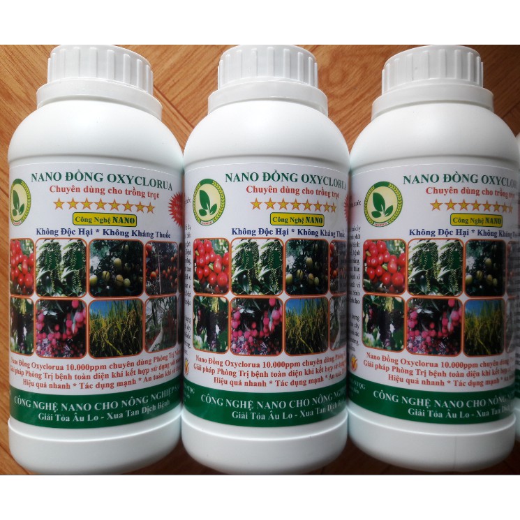 NANO ĐỒNG OXYCLORUA 500ml