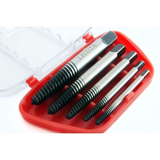 Bộ mở ốc vít gãy, toét đầu 5 cây licota - tap-50002