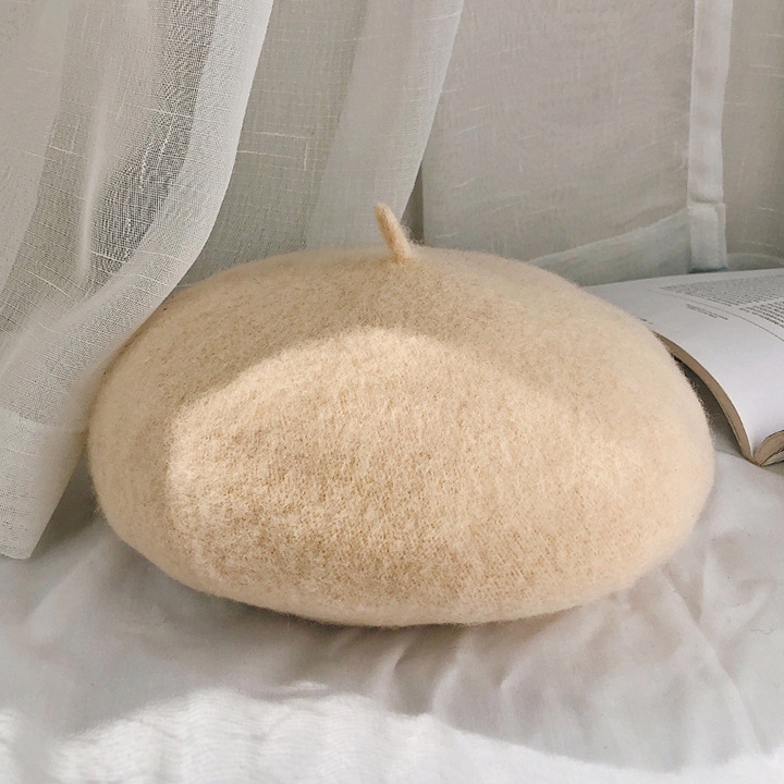 Mũ Nồi Beret , Mũ dạ điều chỉnh được kích thước hàng Quảng Châu cao cấp Loại 1