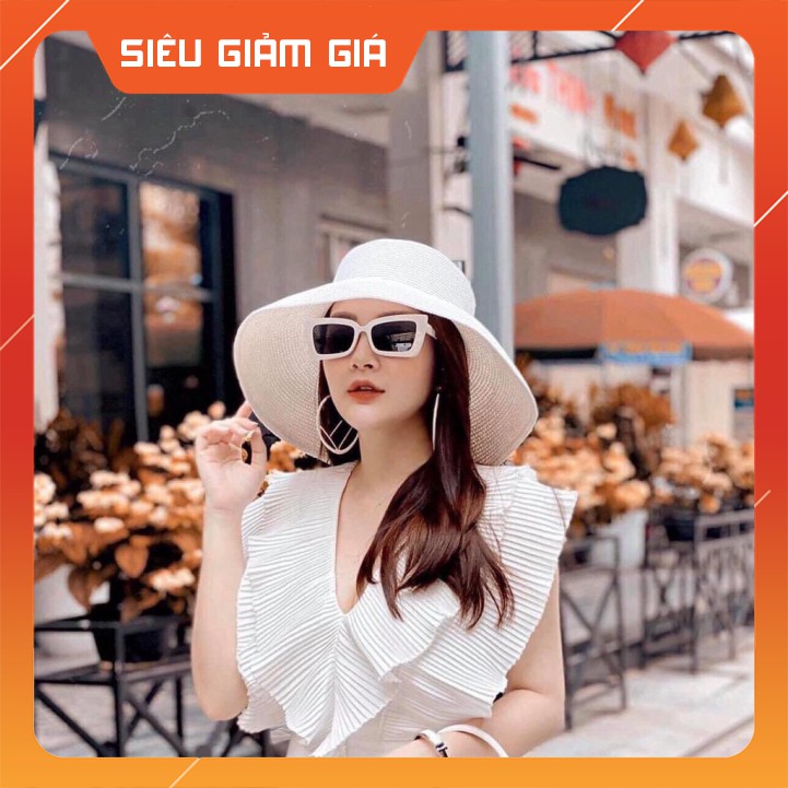Siêu SALE Kính mát nữ thời trang hit hot nhất năm 2020. Hàng loại 1. Nhiều màu sắc: Trắng, vàng, hồng mtungshop