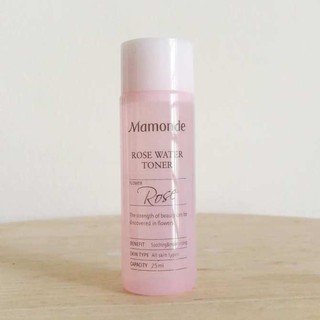 Nước Hoa Hồng Không Cồn Mamonde Toner Mini Size 25ml