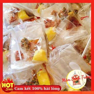 Combo 2 bịch bánh tráng phơi sương chấm sốt bơ me bánh tráng trộn bơ me Bon Bon - 04100067