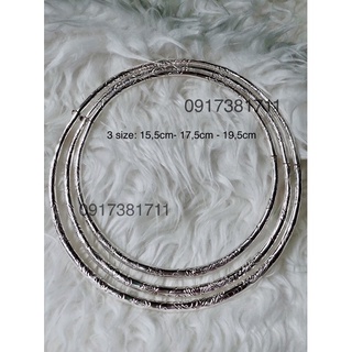 Kiềng mạ bạc mặc áo dài hoặc cổ phục