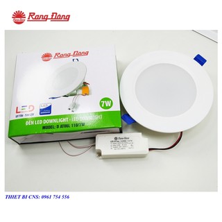 Đèn LED Âm trần Downlight Φ 115/ 90/ 5W-7W Rạng Đông