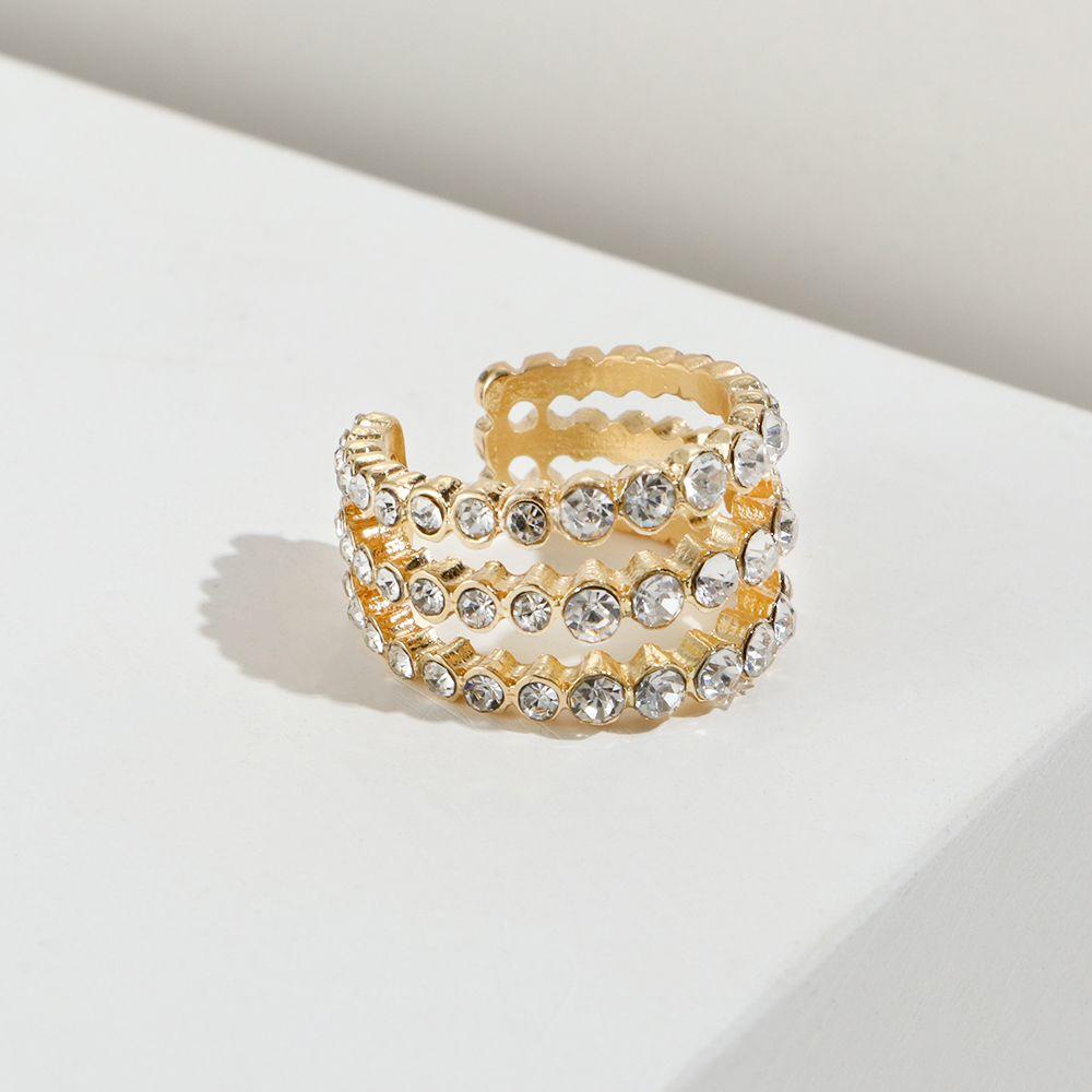 Set 1 / 2 Khuyên Tai Phong Cách Bohemian Thời Trang Cho Nữ|Khuyên Tai Kim Loại Dạng Kẹp Hình Tròn Nhỏ Xinh