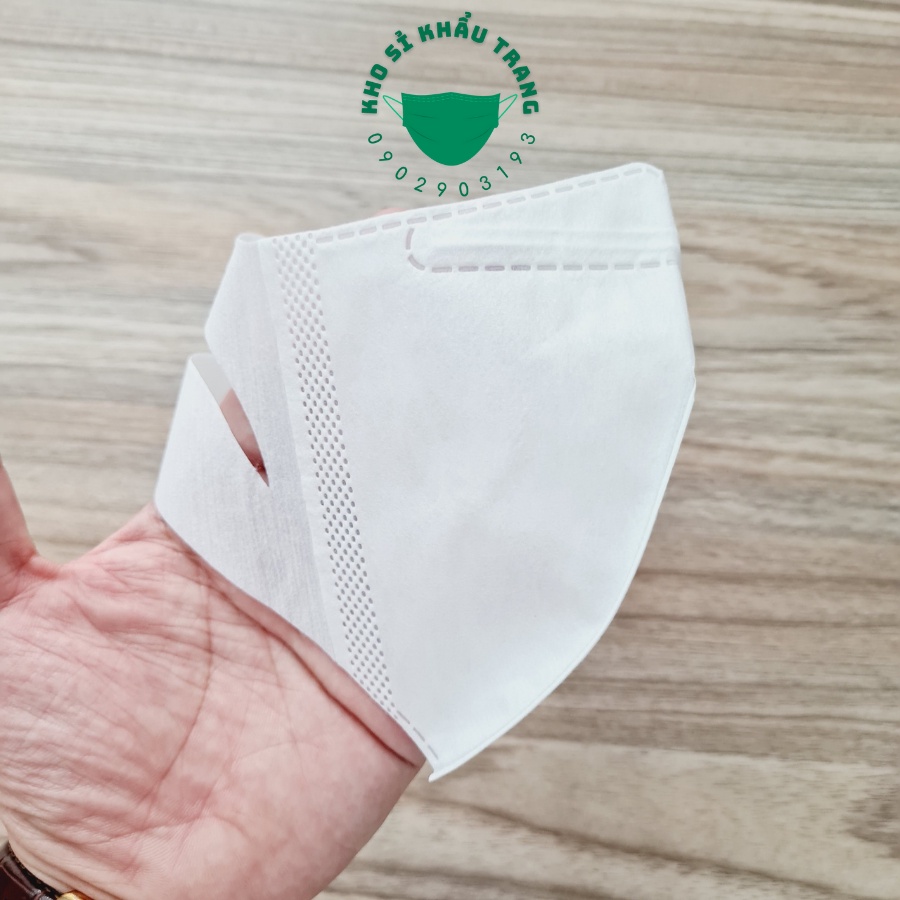 Khẩu trang 3D Jomi lọc bụi mịn PM 2.5 siêu vừa vặn túi 5 chiếc free size