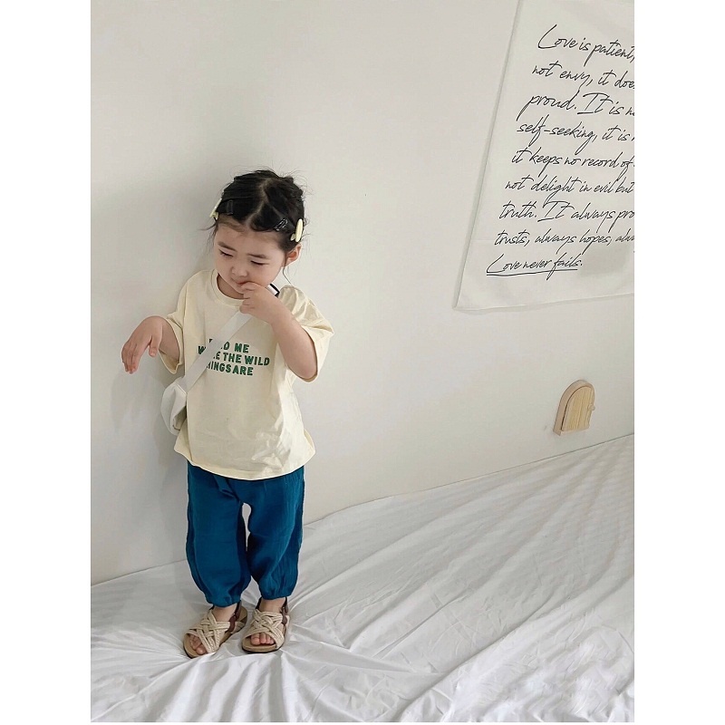 ÁO THUN FIND ME 90126 DÀNH CHO BÉ GÁI VÀ BÉ TRAI SIZE 80 ĐẾN 120