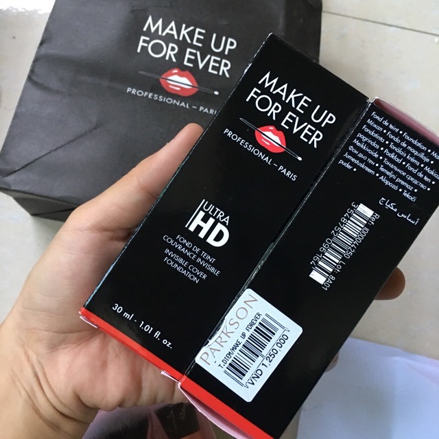 AUTH STORE -Kem nền Make Up Forever Ultra HD Foundation vợt sale ( inbox chọn tone) | BigBuy360 - bigbuy360.vn
