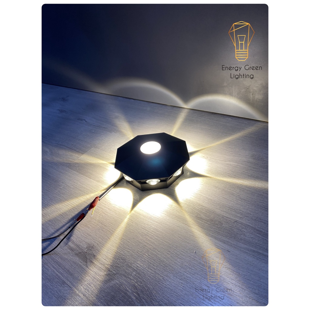 [NEW] Đèn Tường Energy Green Lighting Chống Nước Cao Cấp Hình Bông Hoa Phong Cách Vintage Bắc Âu  DT-682- 684