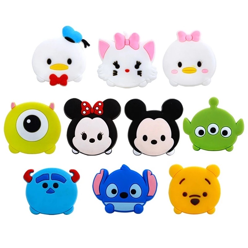 Ghim Cài Giày Trang Trí Hình Mickey Mouse Jibbitz Anime Minnie Cat Crocs Jibbits Trang Trí Phụ Kiện Giày Cho Nữ Disney Jibbitz