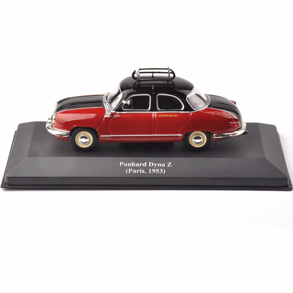 Mô hình xe ô tô Taxi IXO Panhard Dyna Z Paris 1953 tỉ lệ 1:43 cao cấp