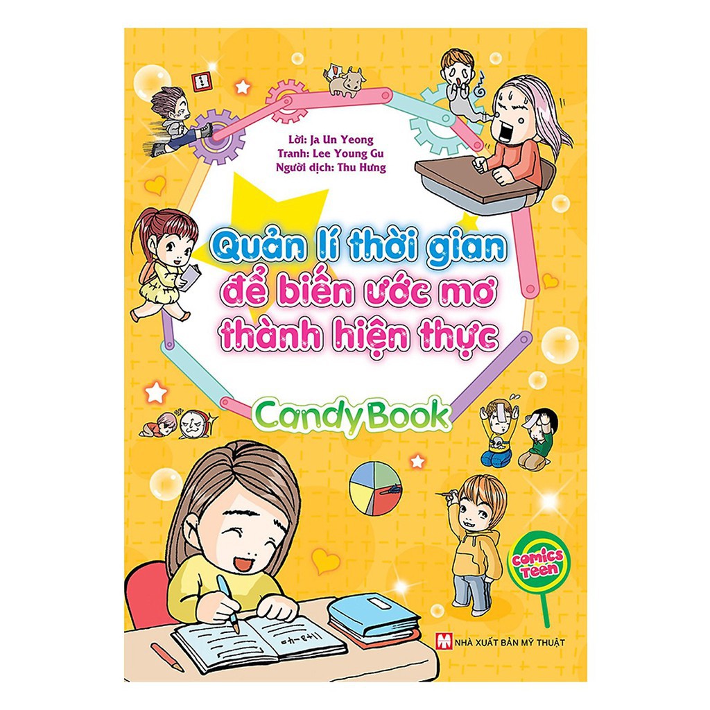 Sách Candy Book Quản Lí Thời Gian Để Biến Ước Mơ Thành Hiện Thực