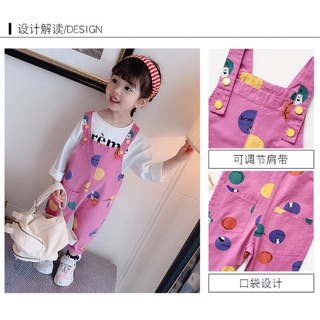 Quần yếm bé gái