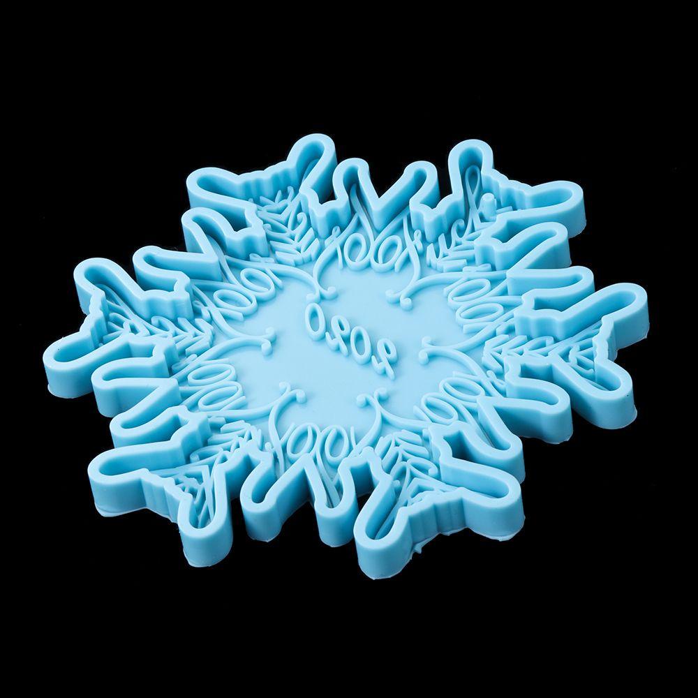 SHOUKEY Khuôn Silicone Làm Đế Lót Ly Hình Cây Thông Giáng Sinh