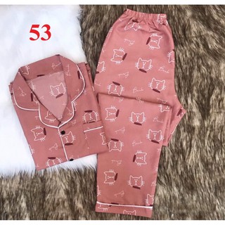 Pijama tay ngắn quần dài