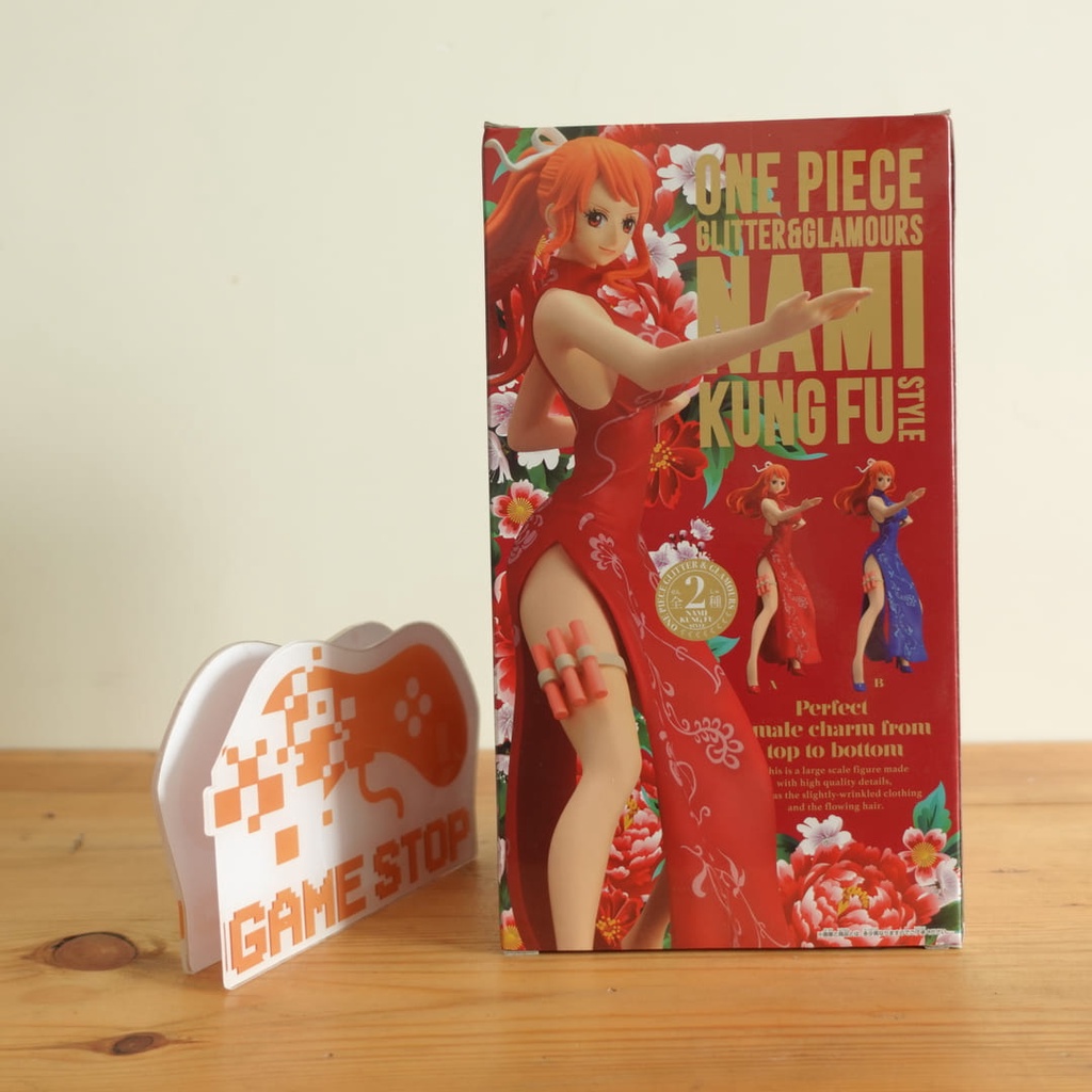 Mô hình One Piece Nami 20cm Glitter &amp; Glamours Kung Fu Style (Ver A) BANPRESTO CHÍNH HÃNG NHẬT OPBP02