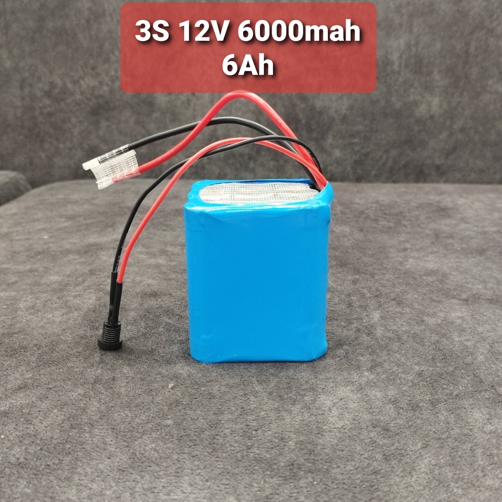 Pin 3S -12V Li-ion 18650 dung lượng , Pin mới 100%