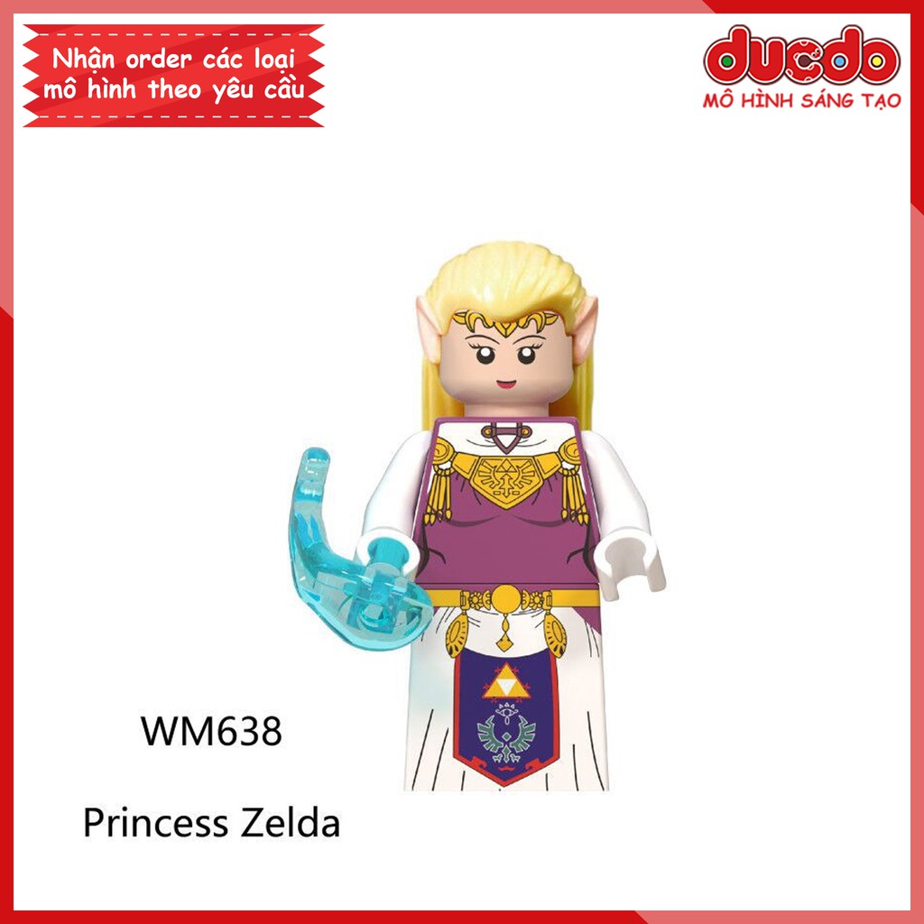 Minifigures các nhân vật trong game huyền thoại The Legend Of Zelda - Đồ chơi Lắp ghép Xếp hình Mini Mô hình WM6053